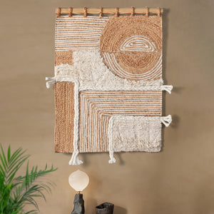 LAYSTALL WALL HANGING - JUTE / WOOL