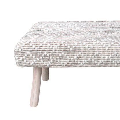 LEEWARD BENCH - JUTE/ WOOL