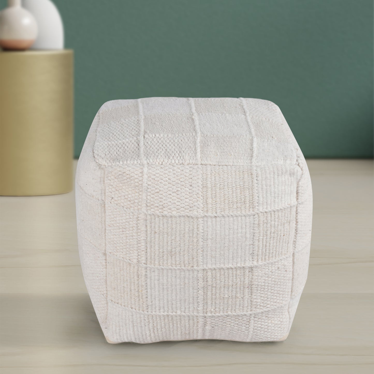 LEMONT POUF - WOOL