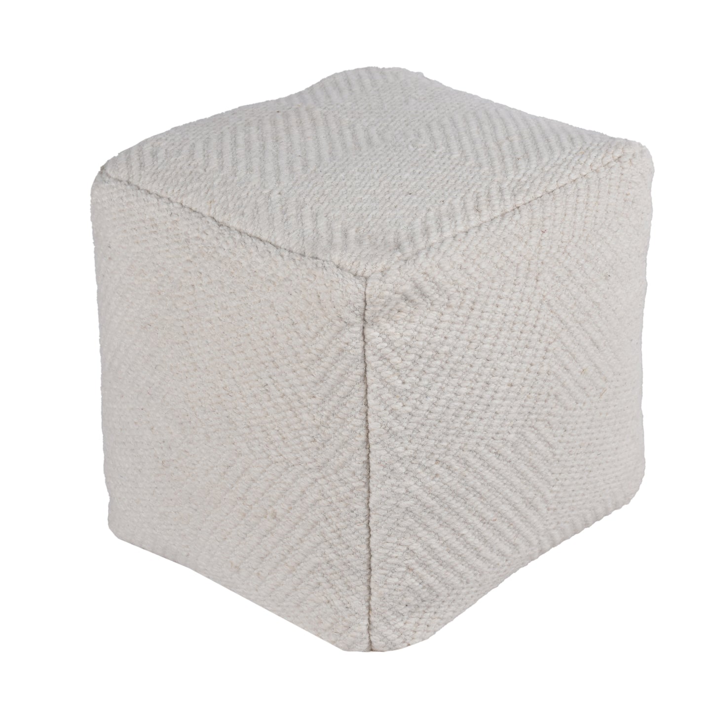 LEOTI POUF - WOOL