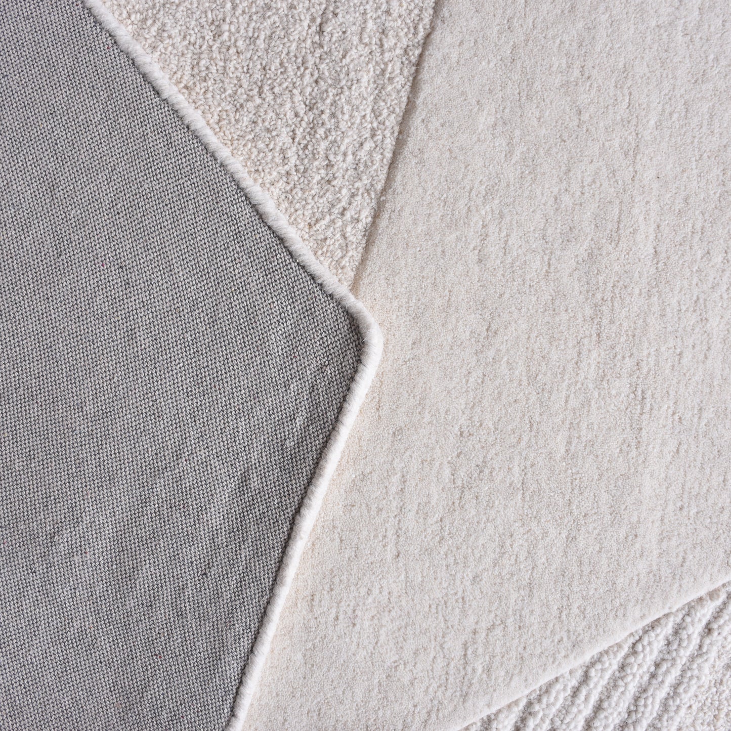 LEROPO RUG - IVORY - HAND TUFTED - WOOL