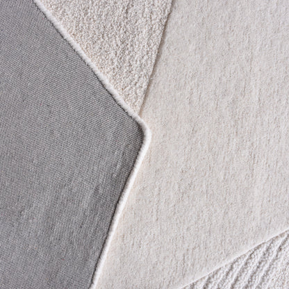 LEROPO RUG - IVORY - HAND TUFTED - WOOL