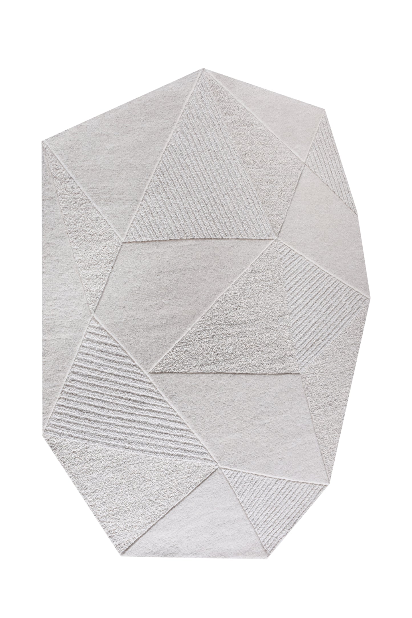 LEROPO RUG - IVORY - HAND TUFTED - WOOL