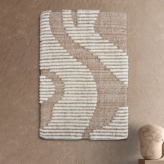 LOYOLA-II WALL ART - WOOL - MDF STRUCTURE