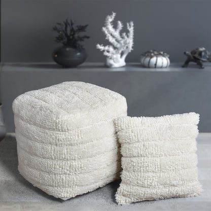 LUMOT POUF - NZ WOOL