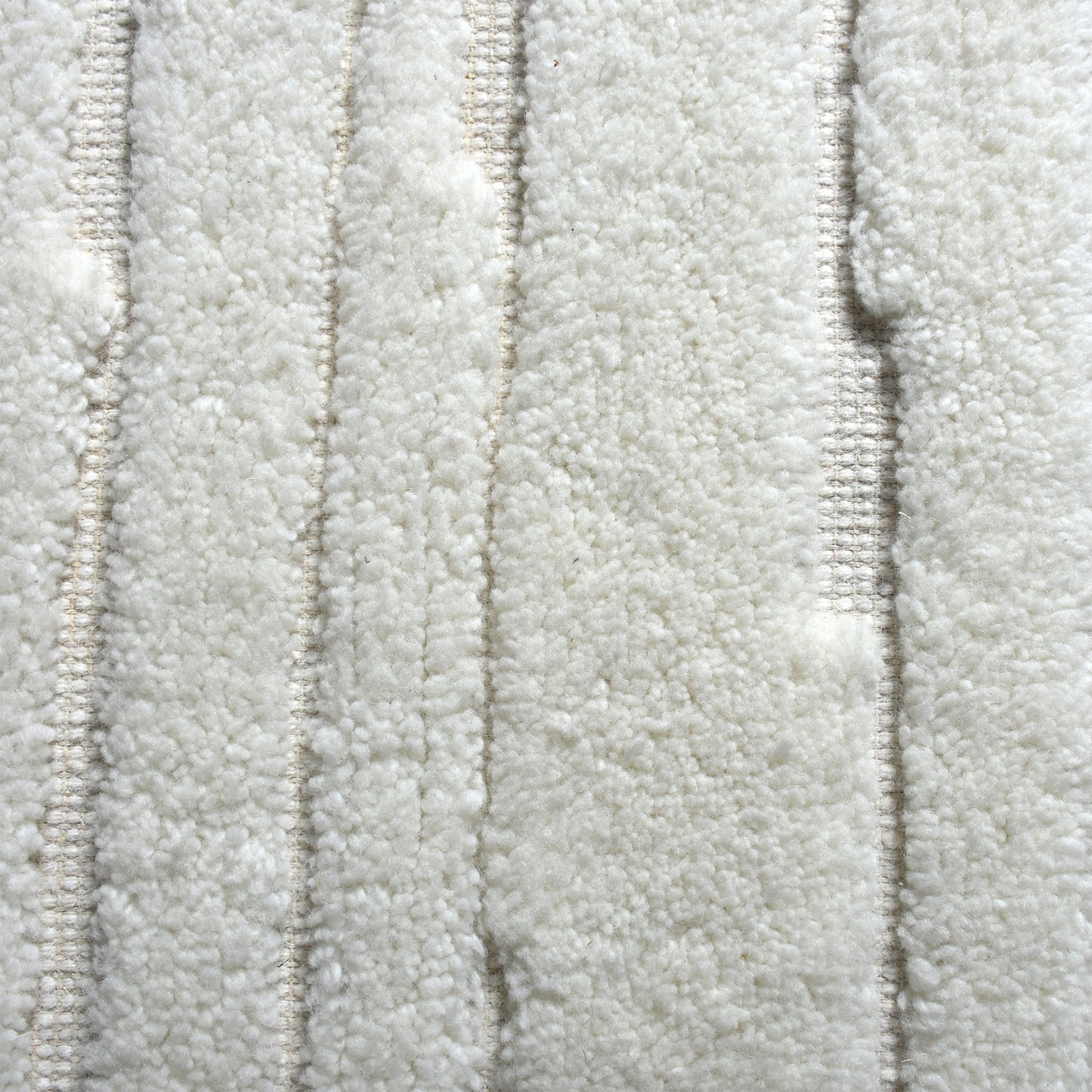 LYNDEN II RUG - NZ WOOL - HANDWOVEN - IVORY