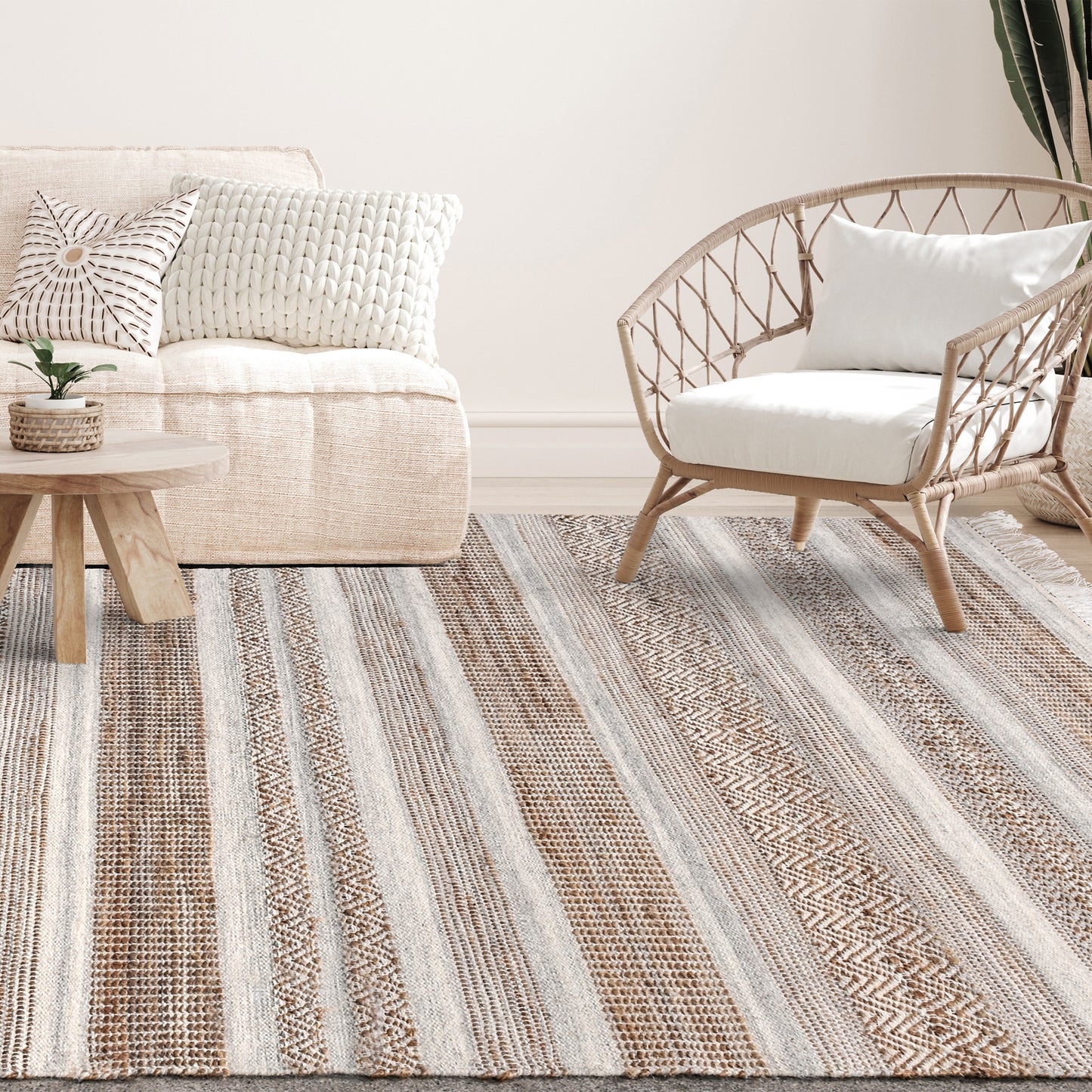 MAKANI RUG - JUTE/ WOOL