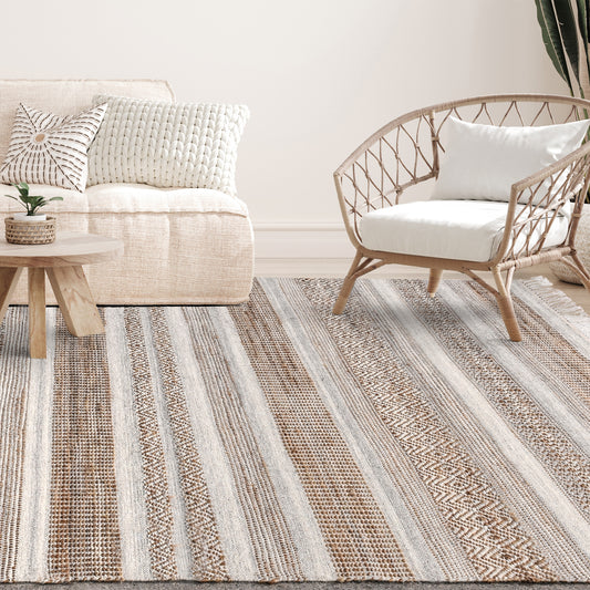 MAKANI RUG - JUTE/ WOOL
