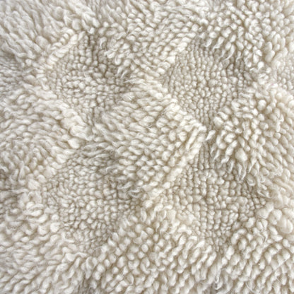 MANANA RUG - NZ WOOL - TABLE TUFTED - IVORY