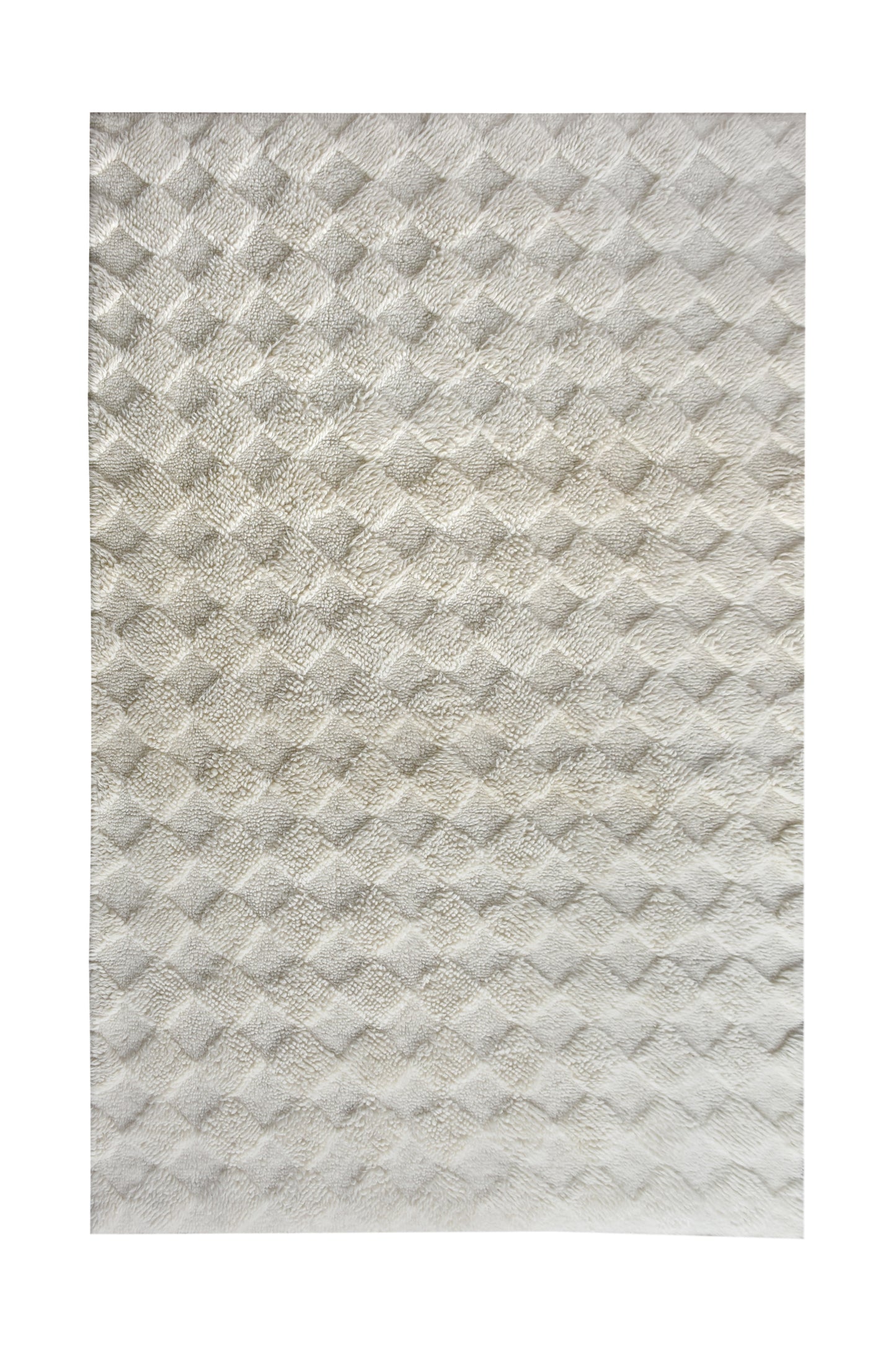 MANANA RUG - NZ WOOL - TABLE TUFTED - IVORY