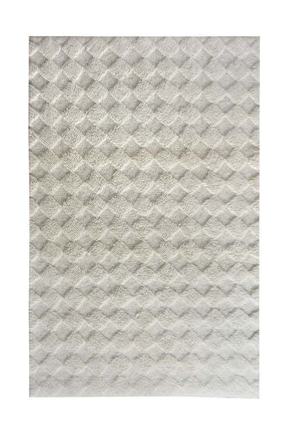 MANANA RUG - NZ WOOL - TABLE TUFTED - IVORY