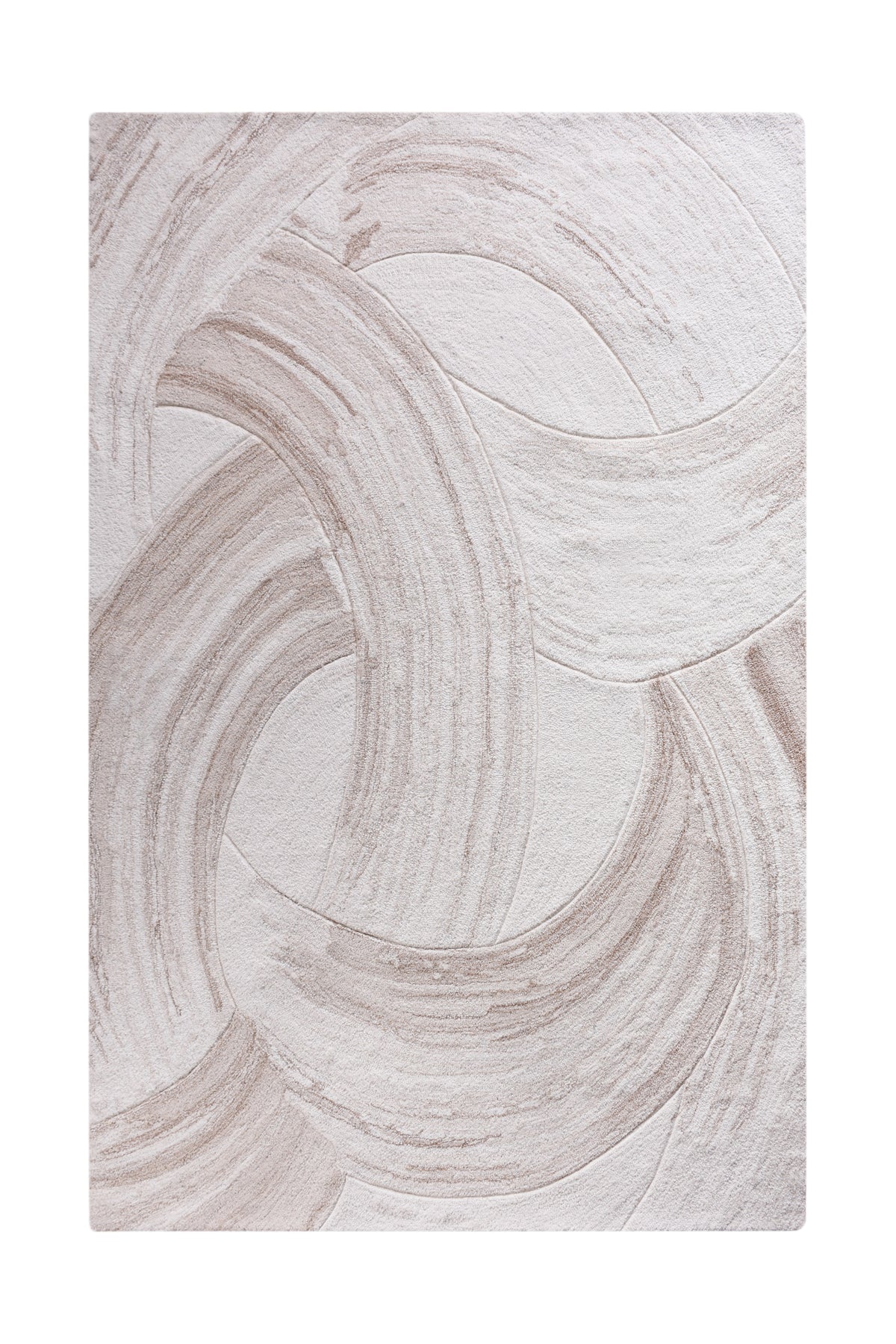 MANDAI RUG - BEIGE/IVORY - HAND TUFTED - WOOL