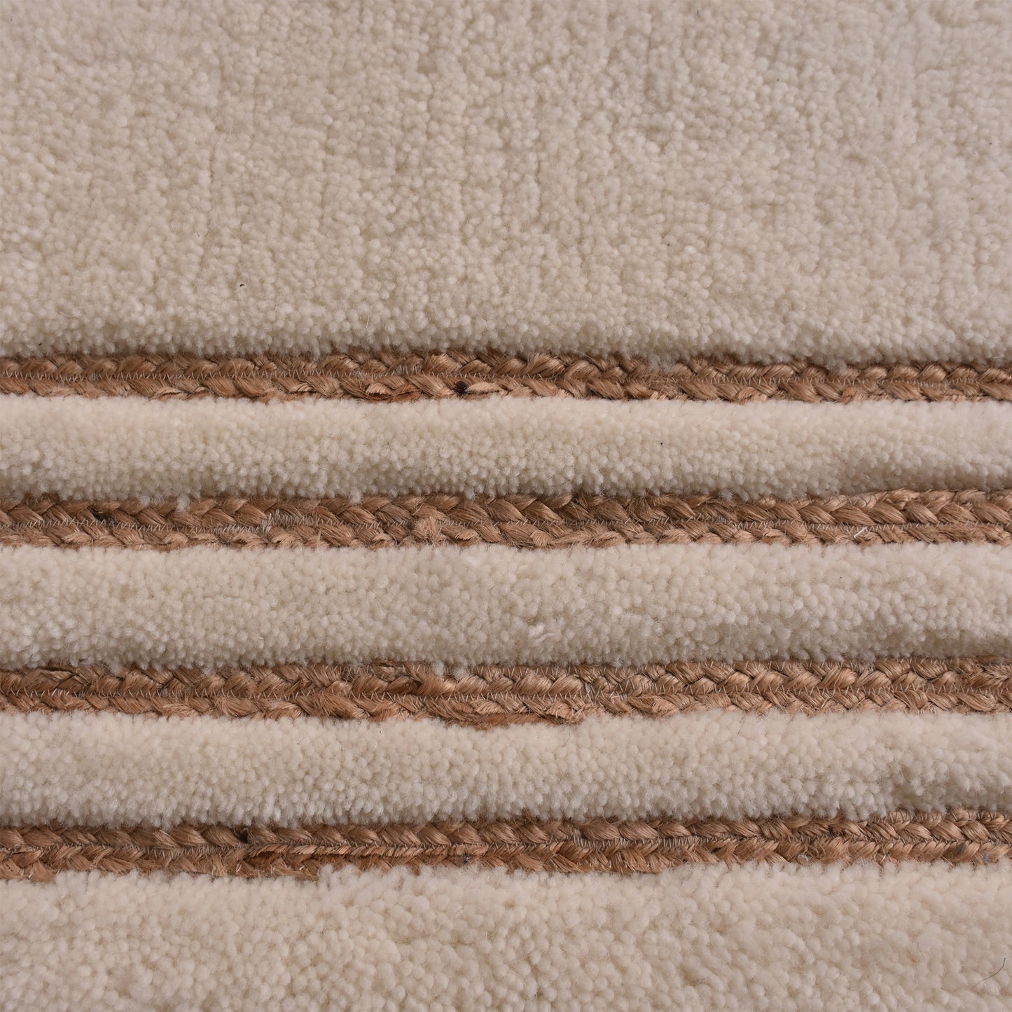 MANGIN RUG - NZ WOOL/ JUTE
