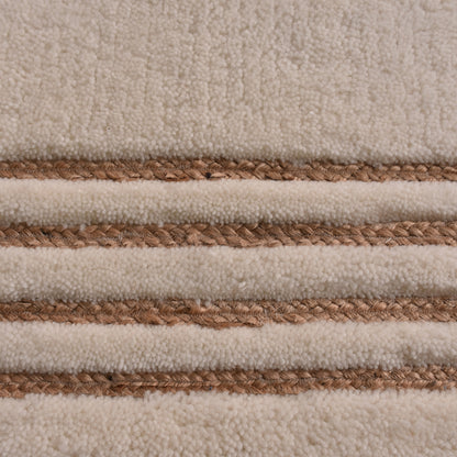 MANGIN RUG - NZ WOOL/ JUTE