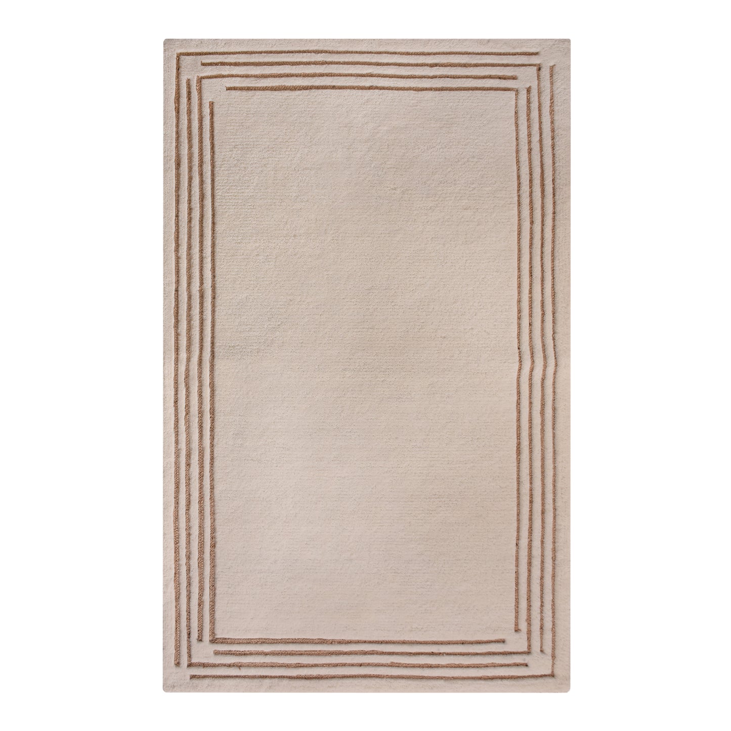MANGIN RUG - NZ WOOL/ JUTE
