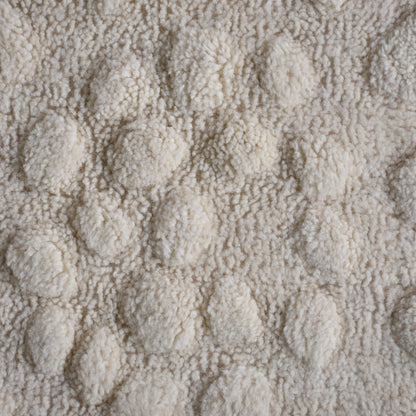 MARILYN-II RUG WITH FRINGES - IVORY - TABLE TUFTED - WOOL