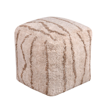 MARVE POUF - COTTON