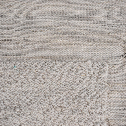 MILUTIN RUG - IVORY - HAND WOVEN - JUTE + WOOL