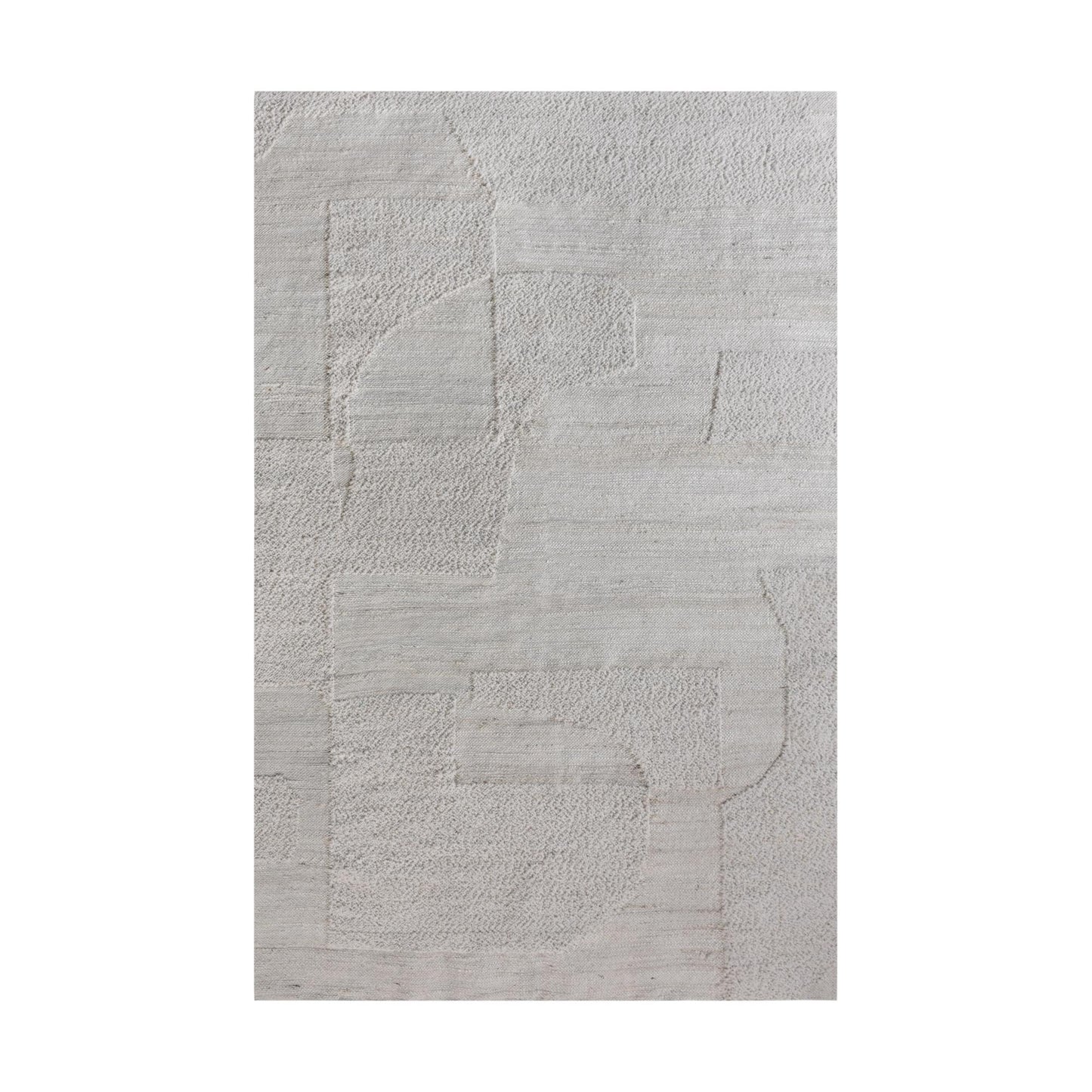 MILUTIN RUG - IVORY - HAND WOVEN - JUTE + WOOL