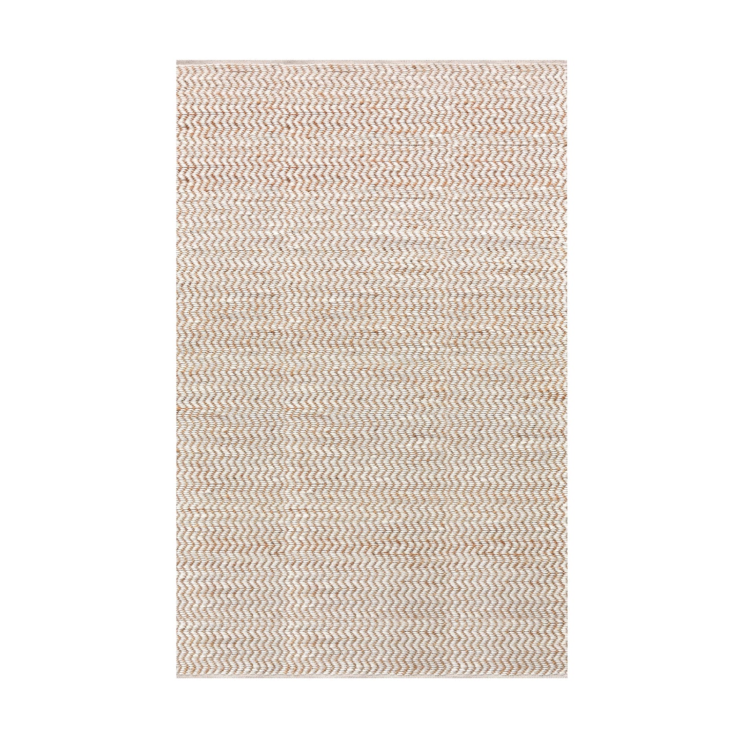 MISSION RUG - NATURAL/IVORY - JUTE/WOOL - HANDWOVEN