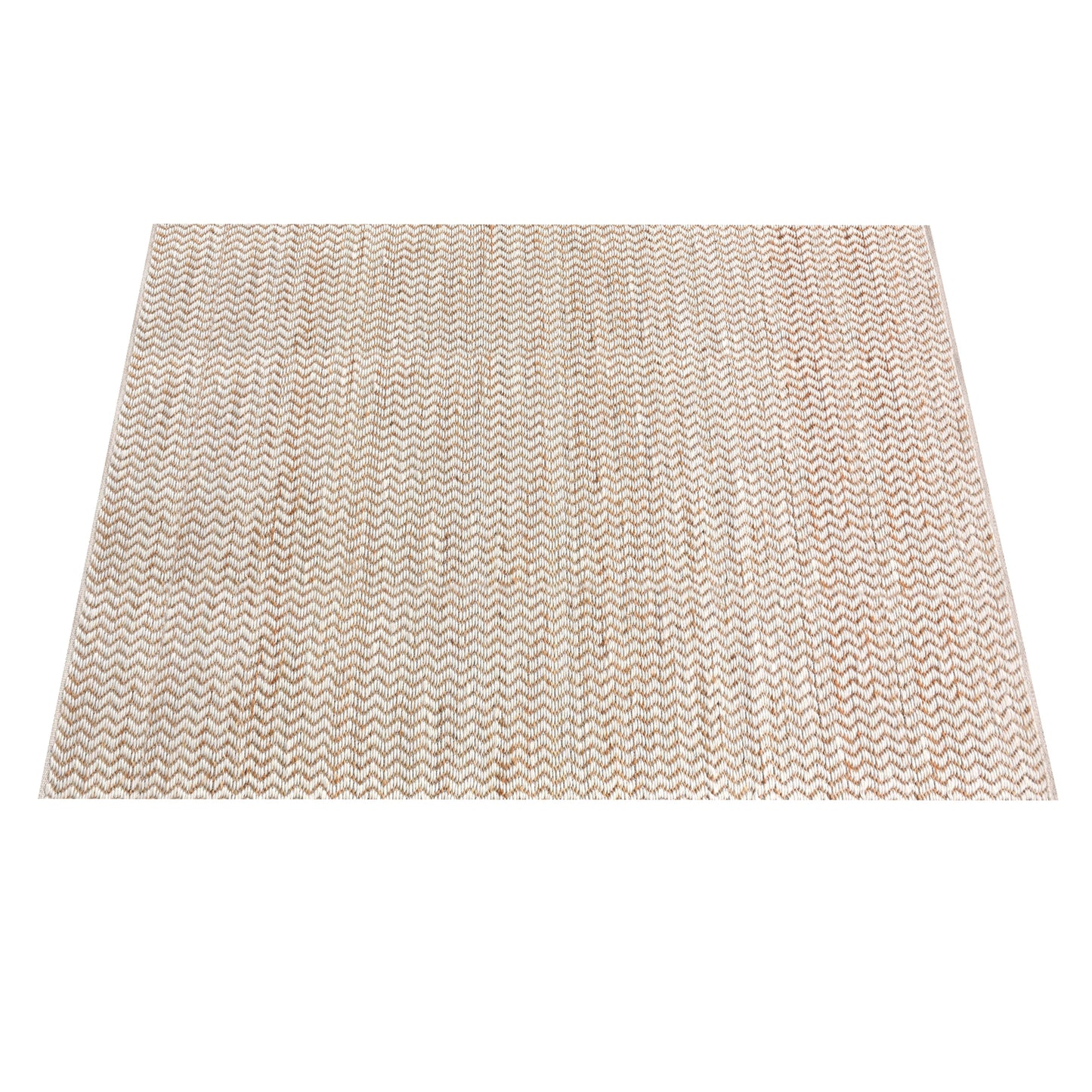 MISSION RUG - NATURAL/IVORY - JUTE/WOOL - HANDWOVEN