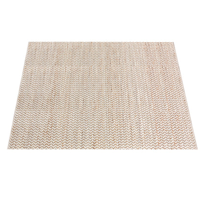 MISSION RUG - NATURAL/IVORY - JUTE/WOOL - HANDWOVEN