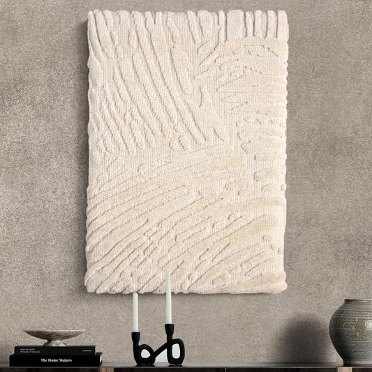 MITSUYO WALL ART - WOOL - MDF STRUCTURE