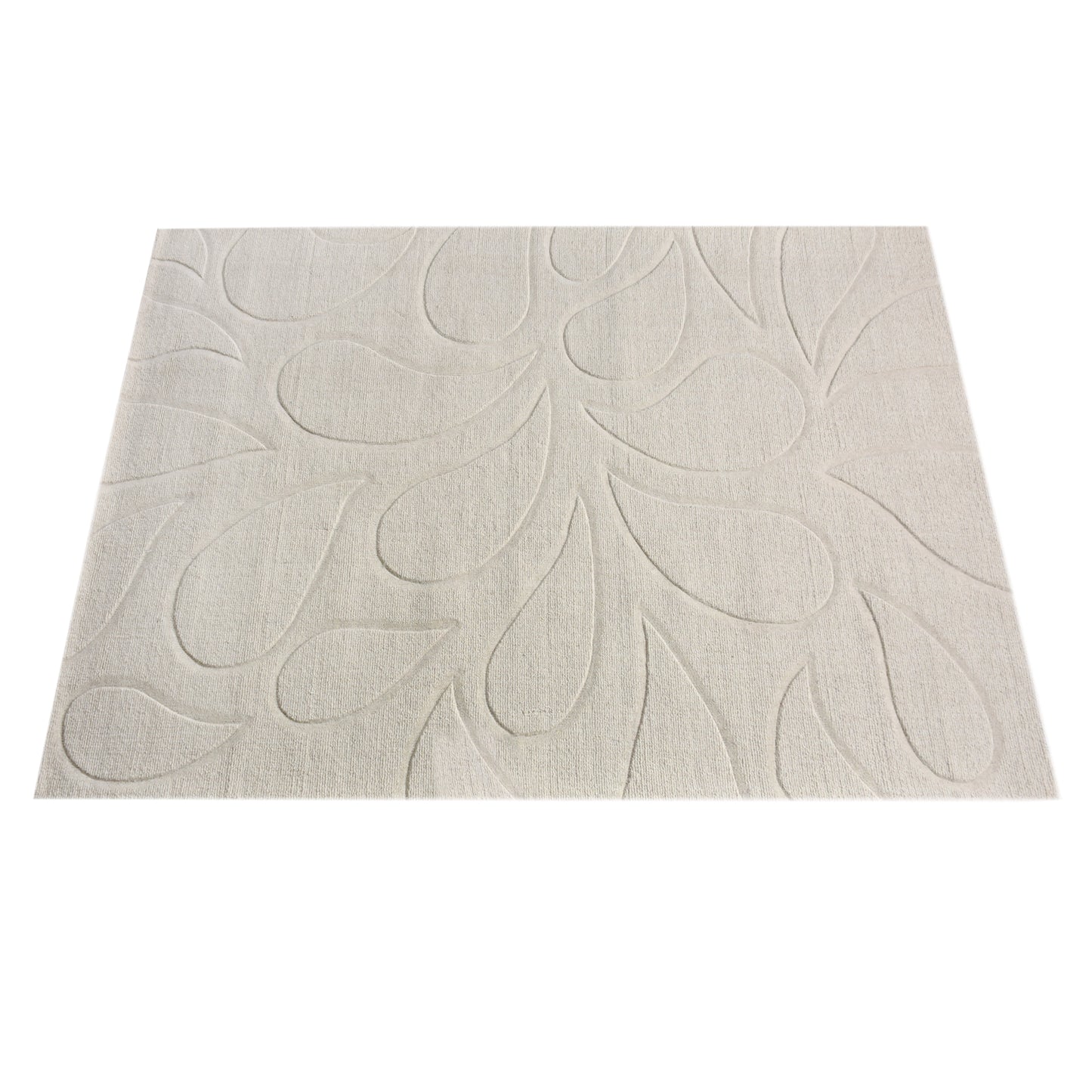 MIUS RUG - WOOL - HANDWOVEN - IVORY