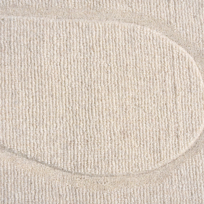 MIUS RUG - WOOL - HANDWOVEN - IVORY
