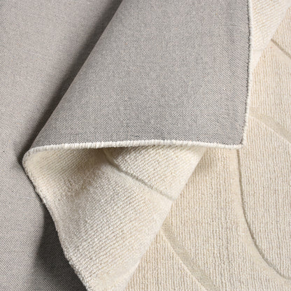 MIUS RUG - WOOL - HANDWOVEN - IVORY