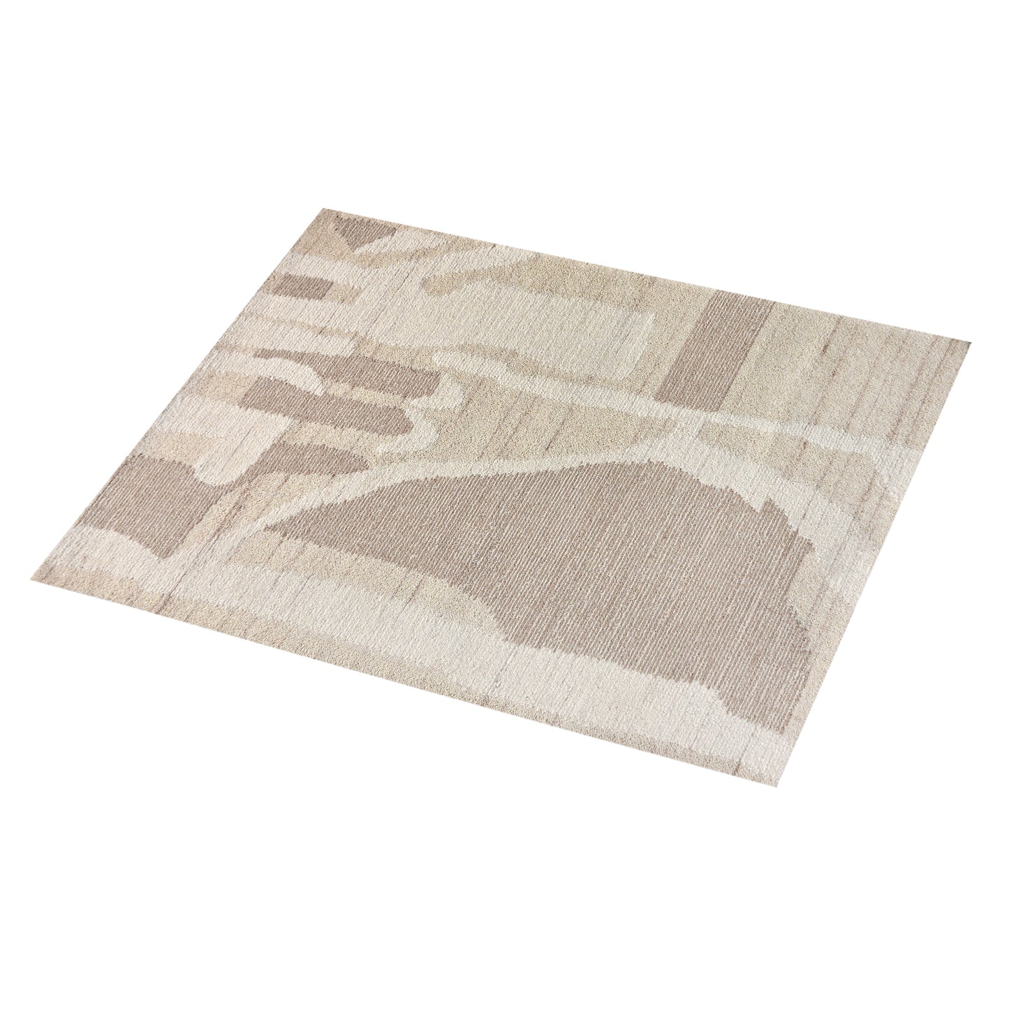 MLAVA RUG - IVORY/ BEIGE - WOOL - HAND WOVEN, OVER TUFTED