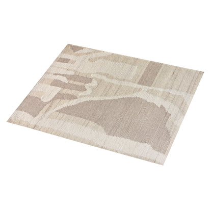 MLAVA RUG - IVORY/ BEIGE - WOOL - HAND WOVEN, OVER TUFTED