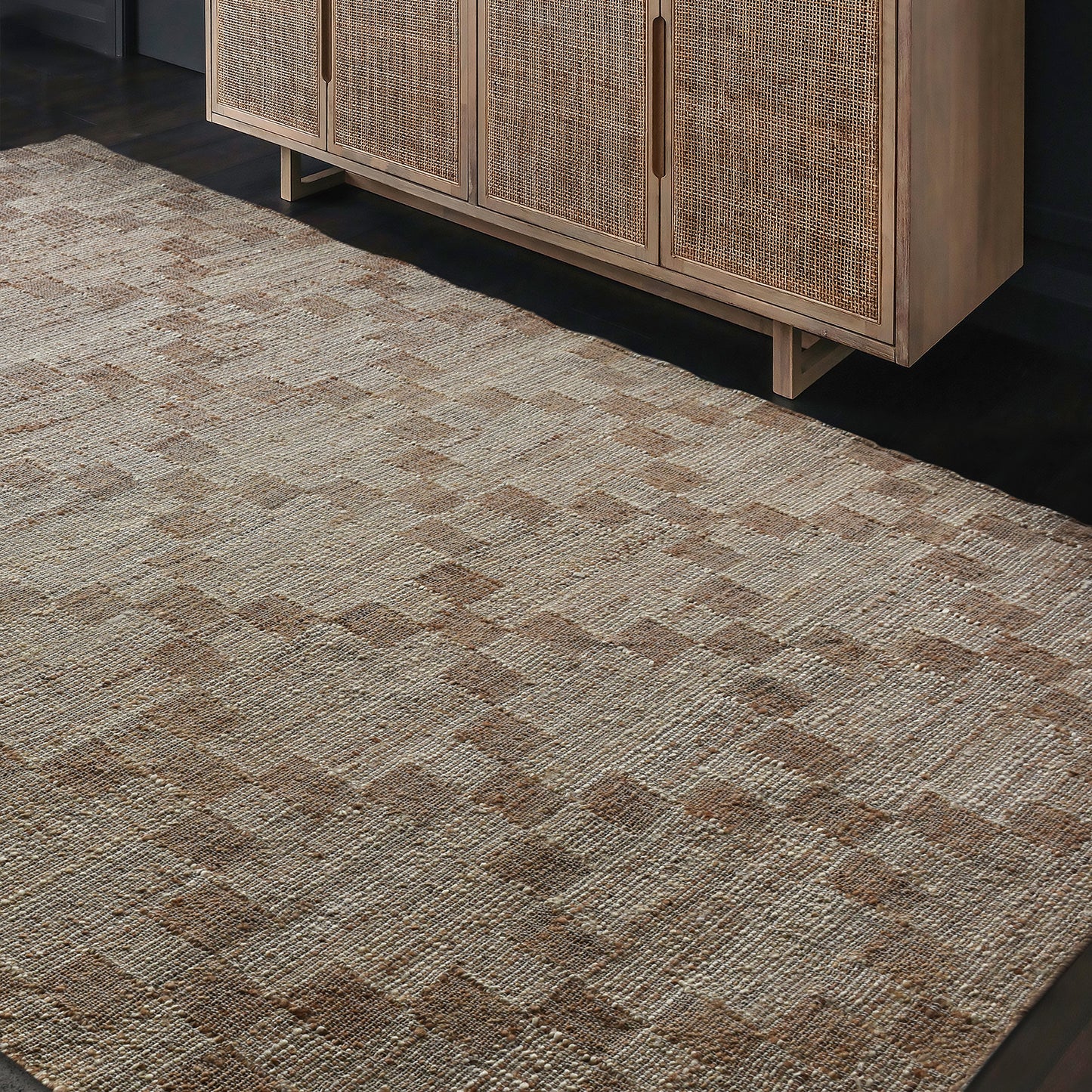 MOETA RUG - IVORY/NATURAL - JUTE - PUNJA