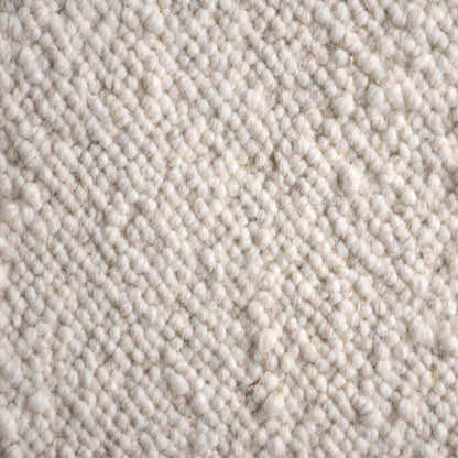 MOLOPO RUG - IVORY/BEIGE - WOOL/PET