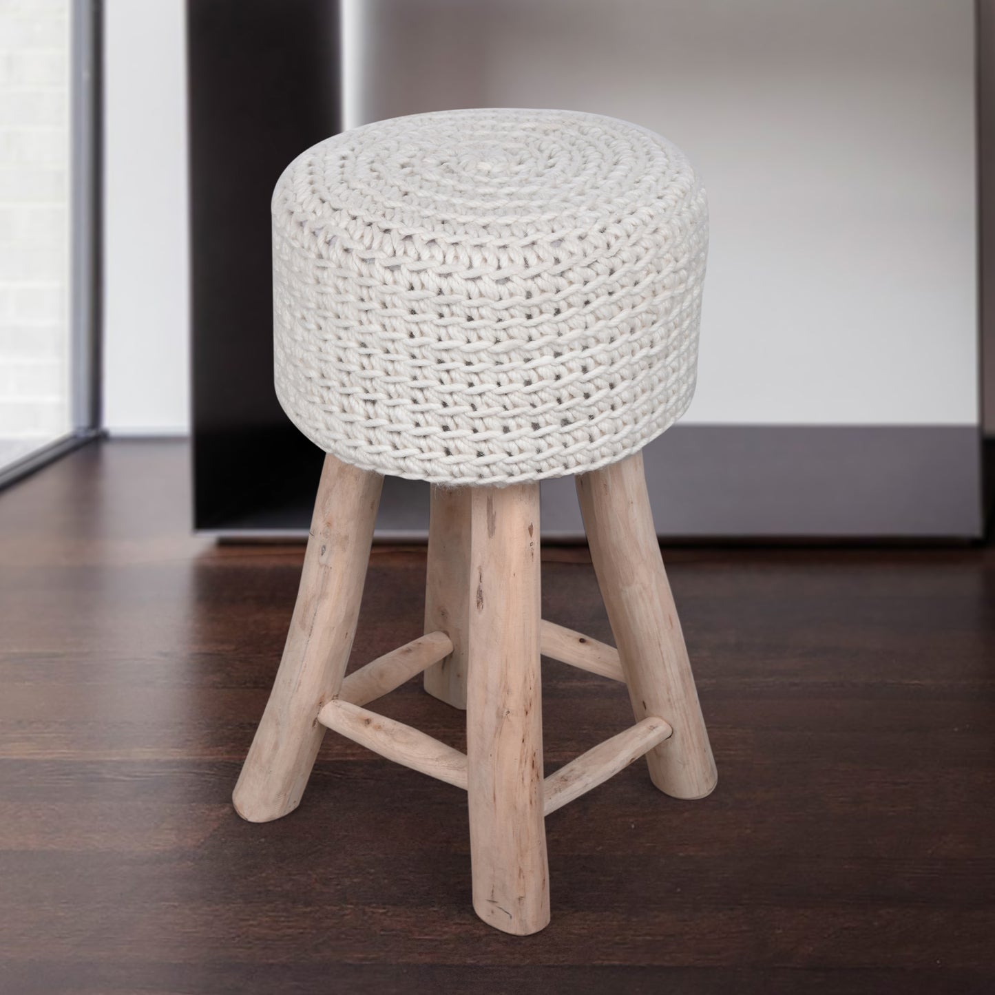 MONTANA BAR STOOL - WOOL