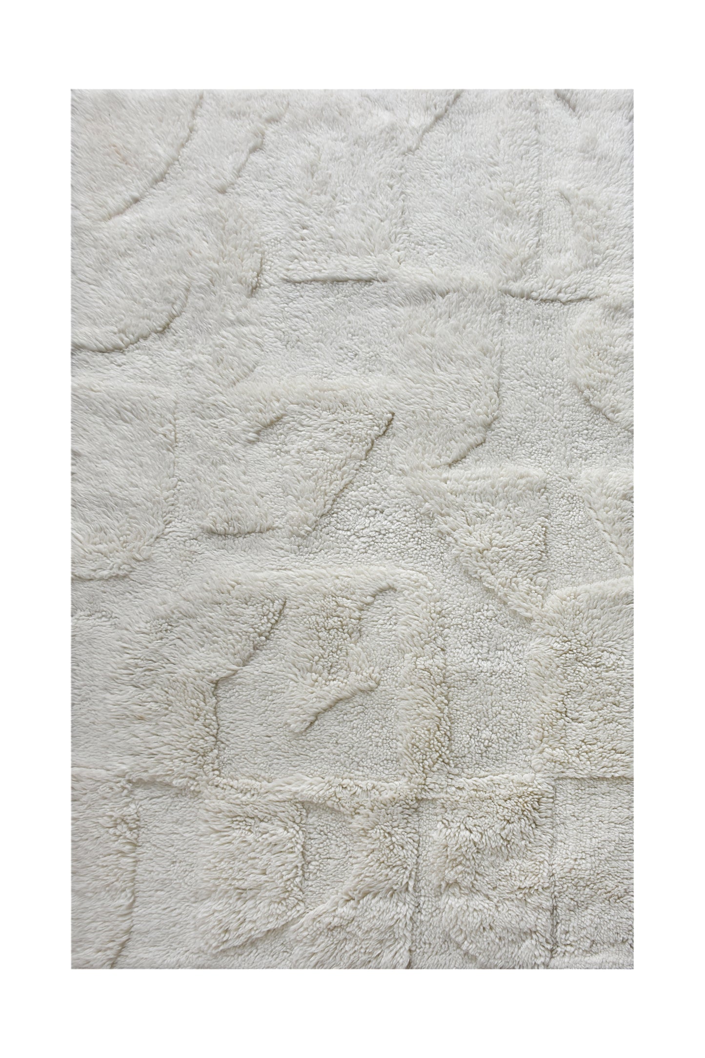 MONTLU RUG - NZ WOOL - TABLE TUFTED - IVORY