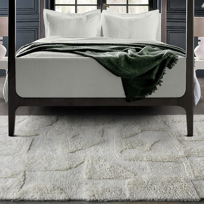 MONTLU RUG - NZ WOOL - TABLE TUFTED - IVORY