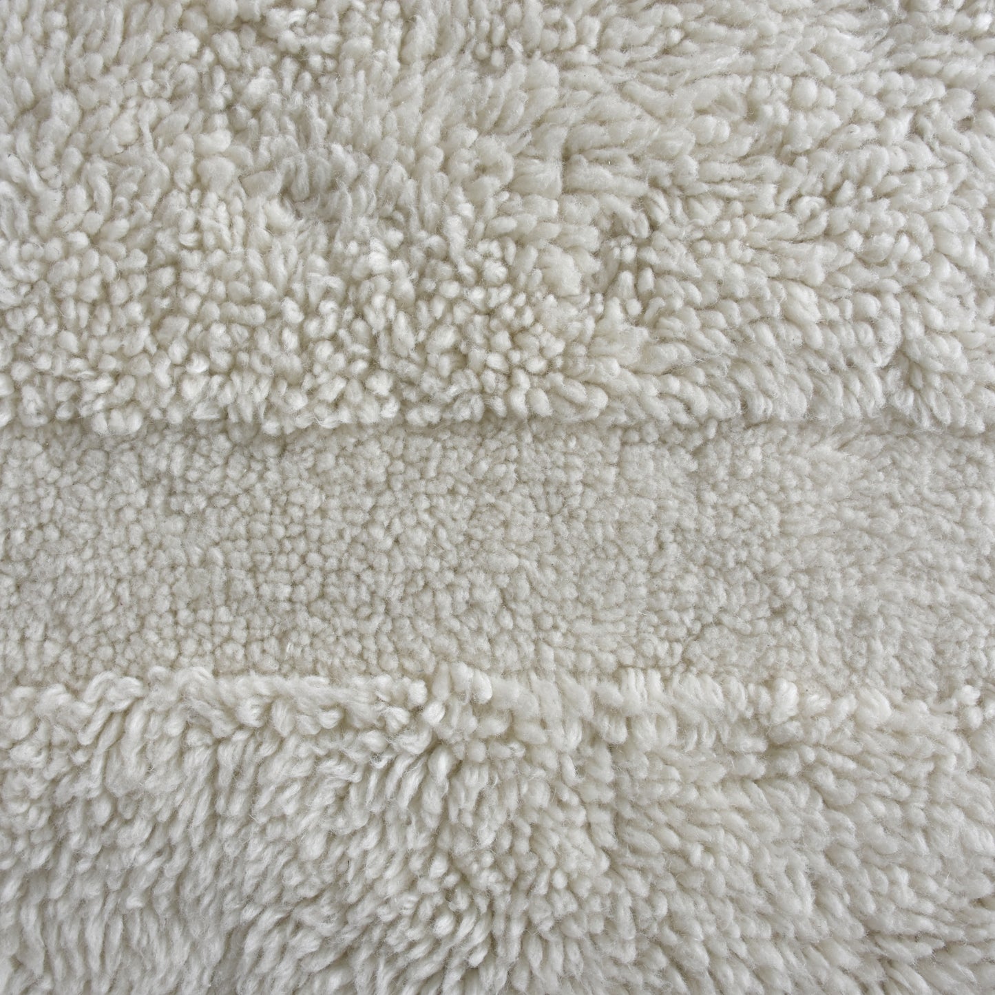 MOSSBACK RUG - NZ WOOL - TABLE TUFTED - IVORY