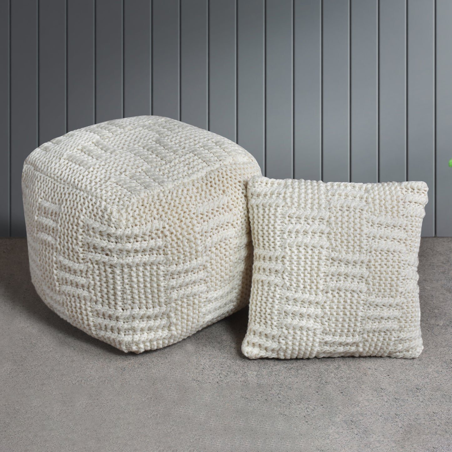 MURCIA POUF - NZ WOOL