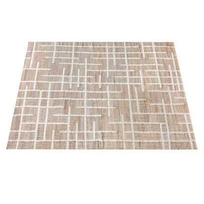 NACHEZ RUG - NATURAL/IVORY - JUTE/WOOL