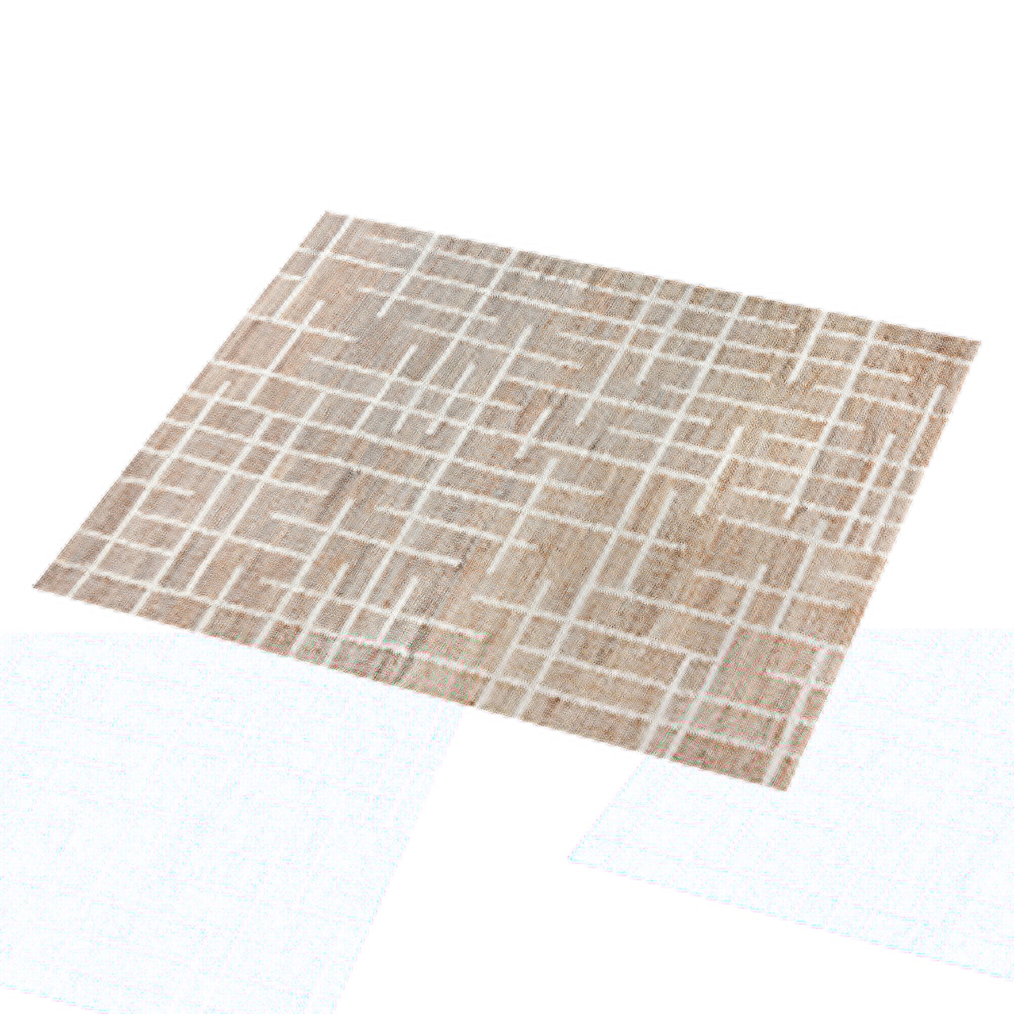 NACHEZ RUG - NATURAL/IVORY - JUTE/WOOL