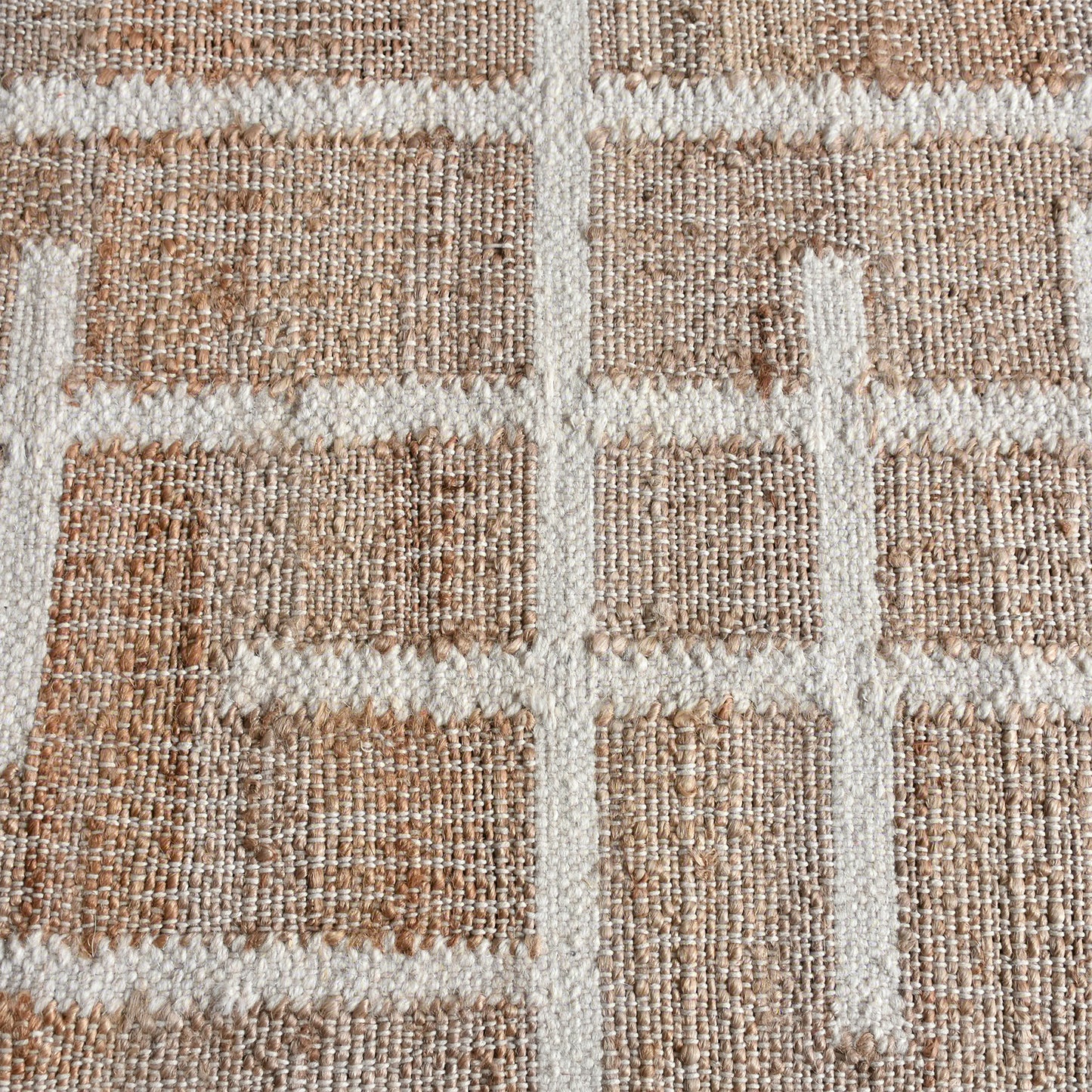 NACHEZ RUG - NATURAL/IVORY - JUTE/WOOL