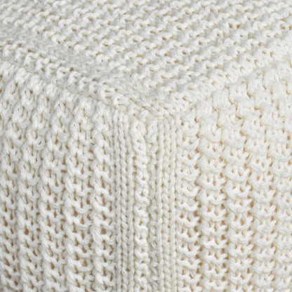 NOTTINGHAM POUF - NZ WOOL