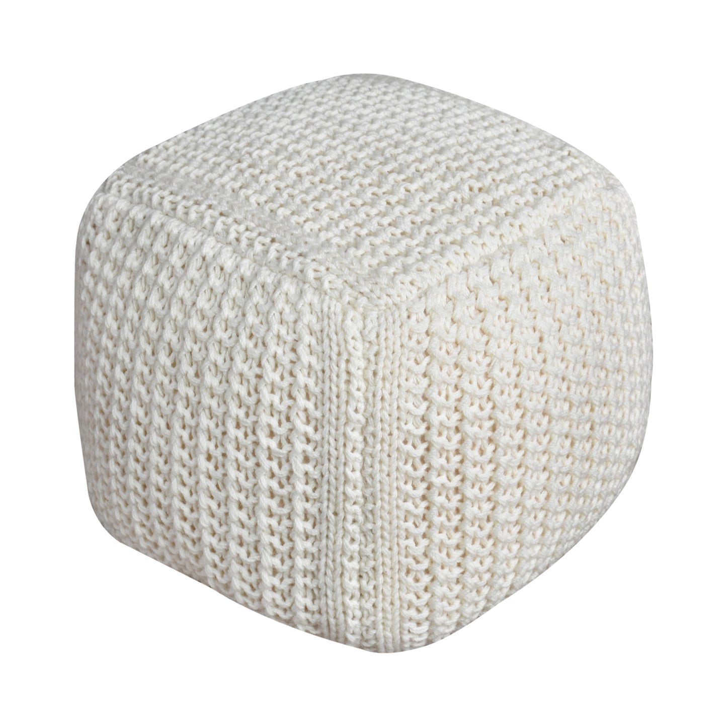 NOTTINGHAM POUF - NZ WOOL