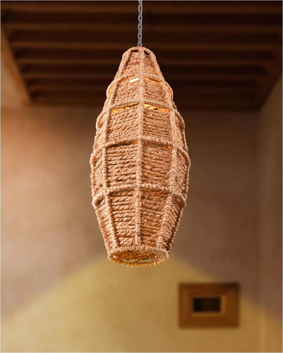 OGIUGO LAMP - NATURAL - HAND MADE - JUTE