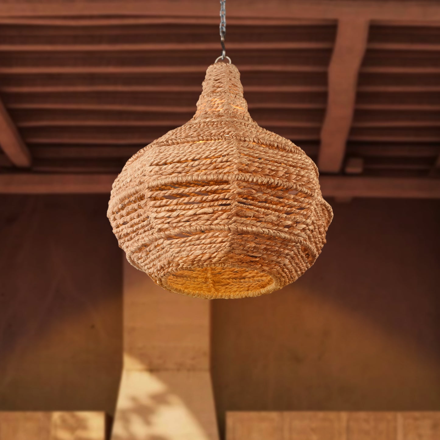 OGUOLA LAMP - NATURAL - HAND MADE - JUTE