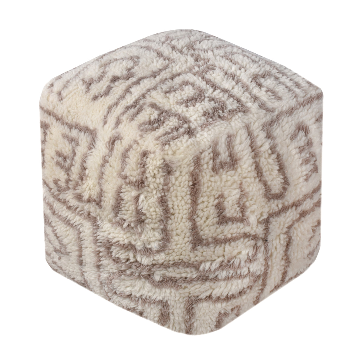 OTIRA POUF - NZ WOOL