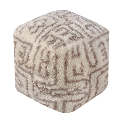 OTIRA POUF - NZ WOOL