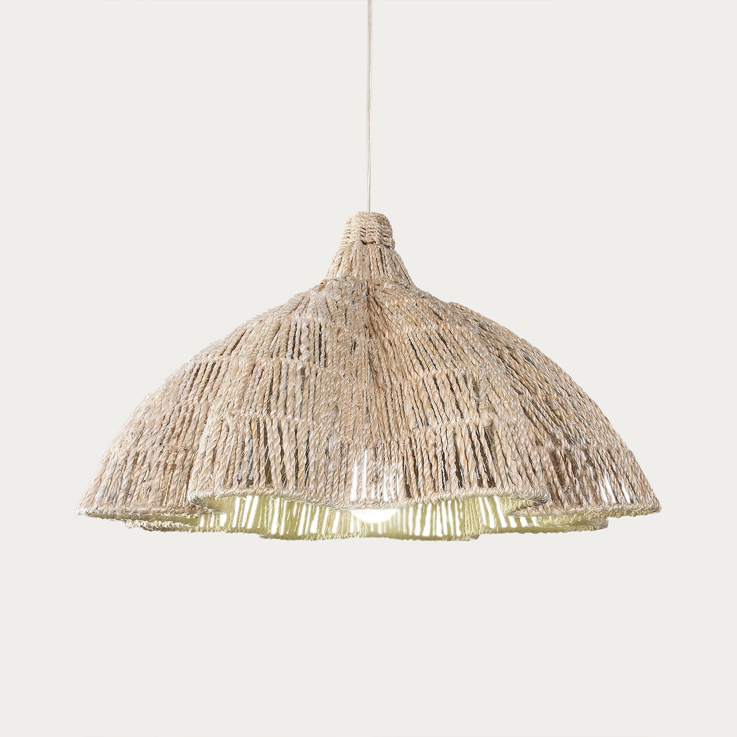PANDAD LAMP - NATURAL - HAND MADE - JUTE