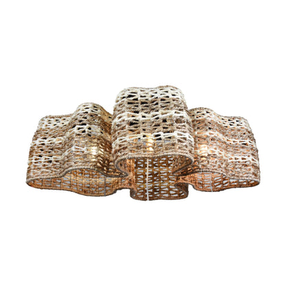 PARNELL LAMP - NATURAL/IVORY - HAND MADE - JUTE